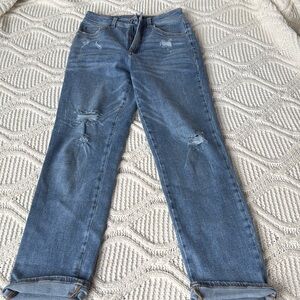 Universal standard size 2 long Donna high rise denim